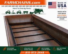 Gehl 1177 Manure Spreader Apron 67H Steel Detachable Chain USA - Farmchains.com