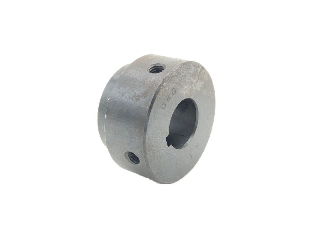 X Series Weld On Hub | 1" Bore, Keyway, 2 Set Screws
