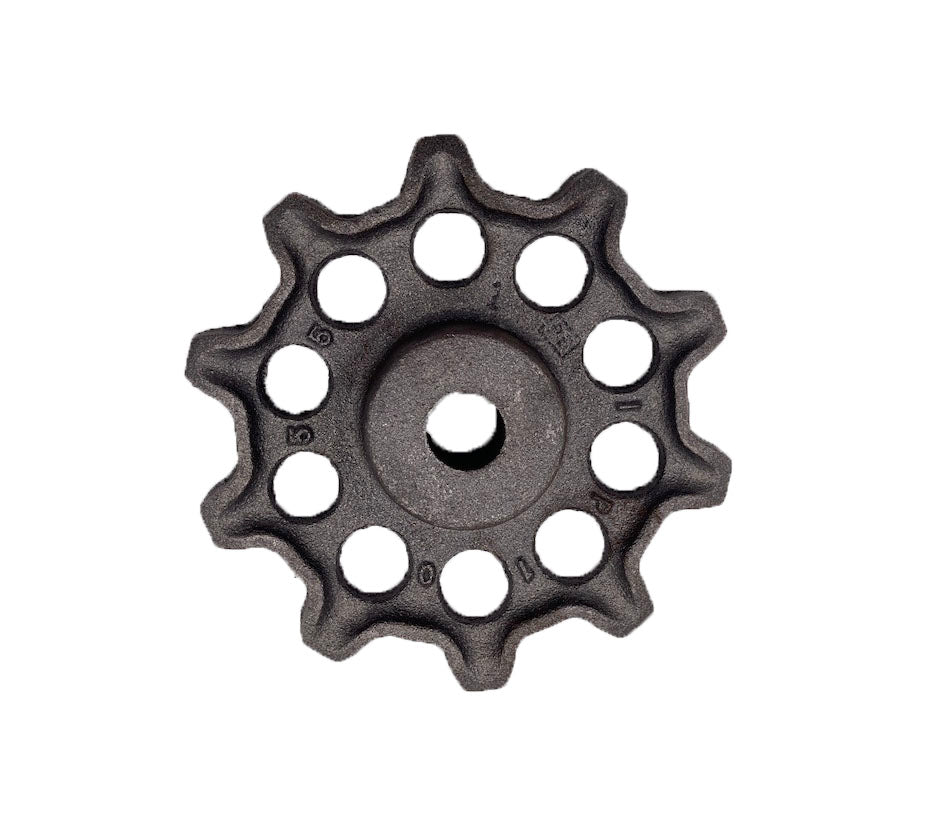 55X10 Cast Iron Sprocket - 10 Tooth for 55 Steel Detachable Chain