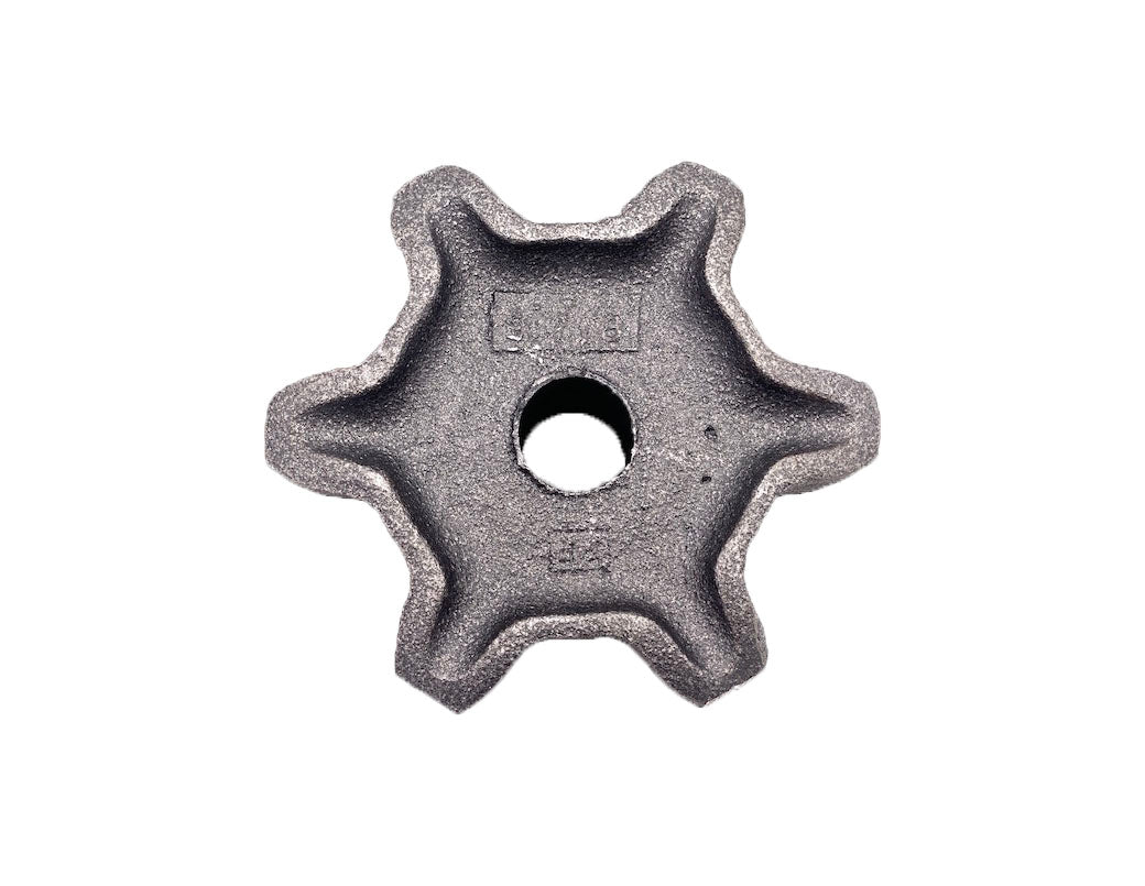 62X6 Cast Iron Sprocket - 6 Tooth for 62 Steel Detachable Chain