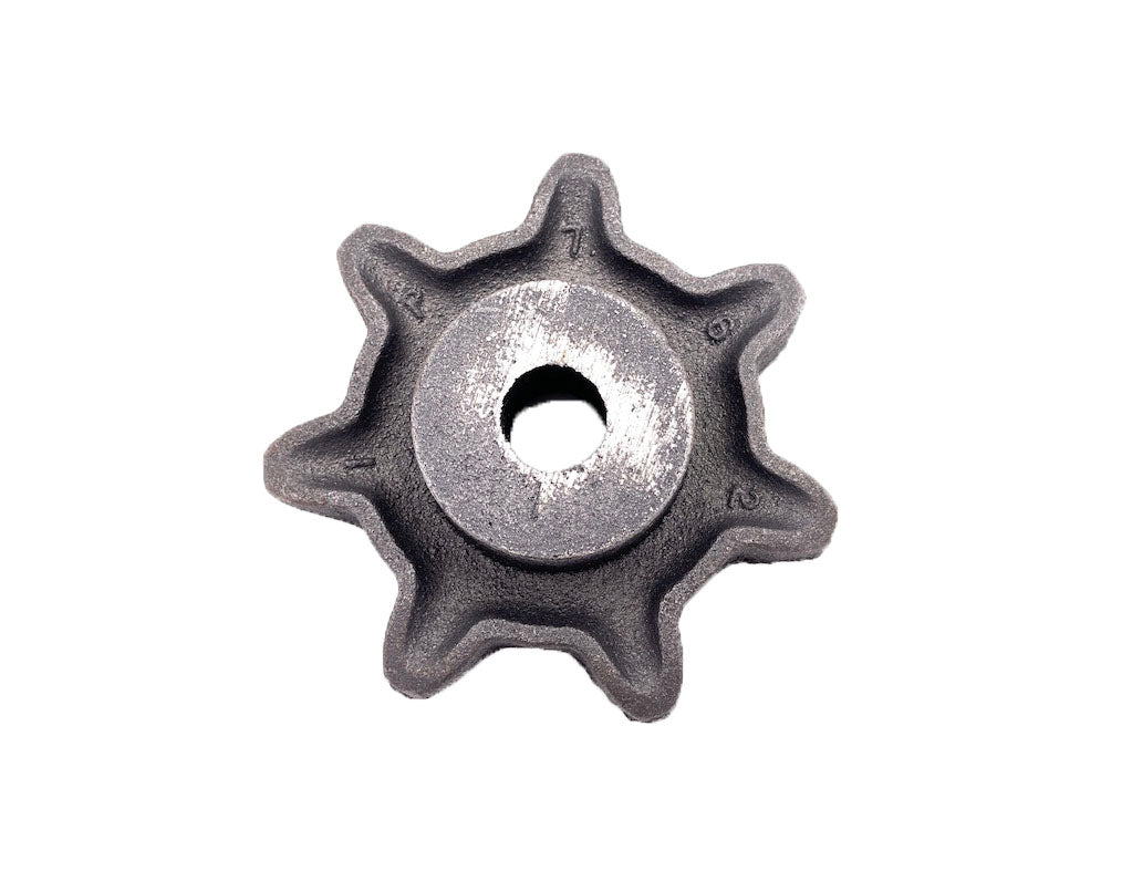 62X7 Cast Iron Sprocket - 7 Tooth for 62 Steel Detachable Chain