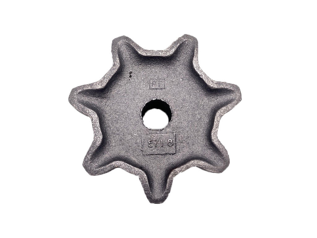 62X7 Cast Iron Sprocket - 7 Tooth for 62 Steel Detachable Chain