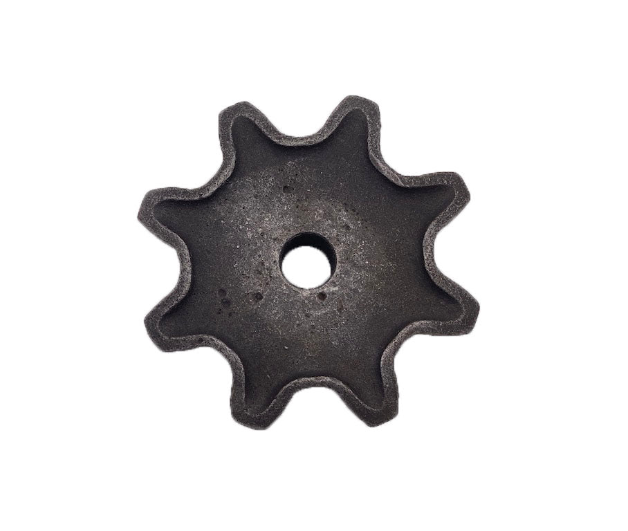 62X8 Cast Iron Sprocket - 8 Tooth for 62 Steel Detachable Chain