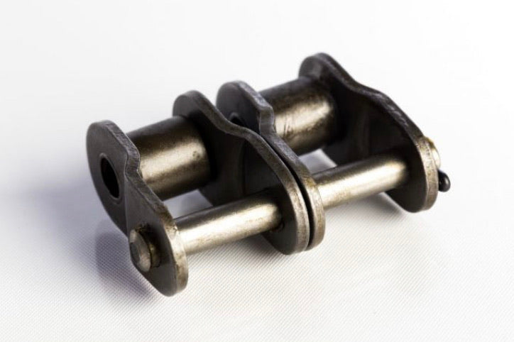 08B-2 Offset Link - British Standard Metric 1/2" Pitch Double Strand Half Link