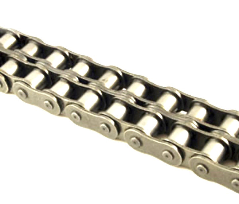 16B-2 Double Roller Chain - British Standard Metric 1.000" Pitch 10' Coil