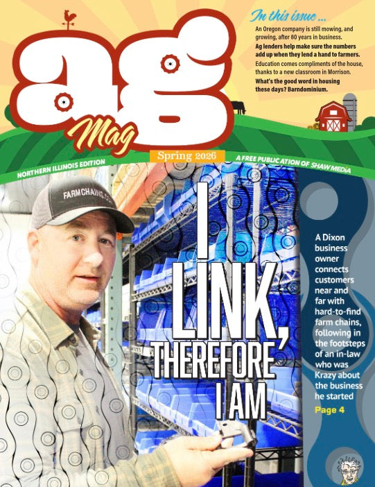 Farmchains featured in SVM Ag Magazine Spring 2026 - I Link Therefore I Am cover story