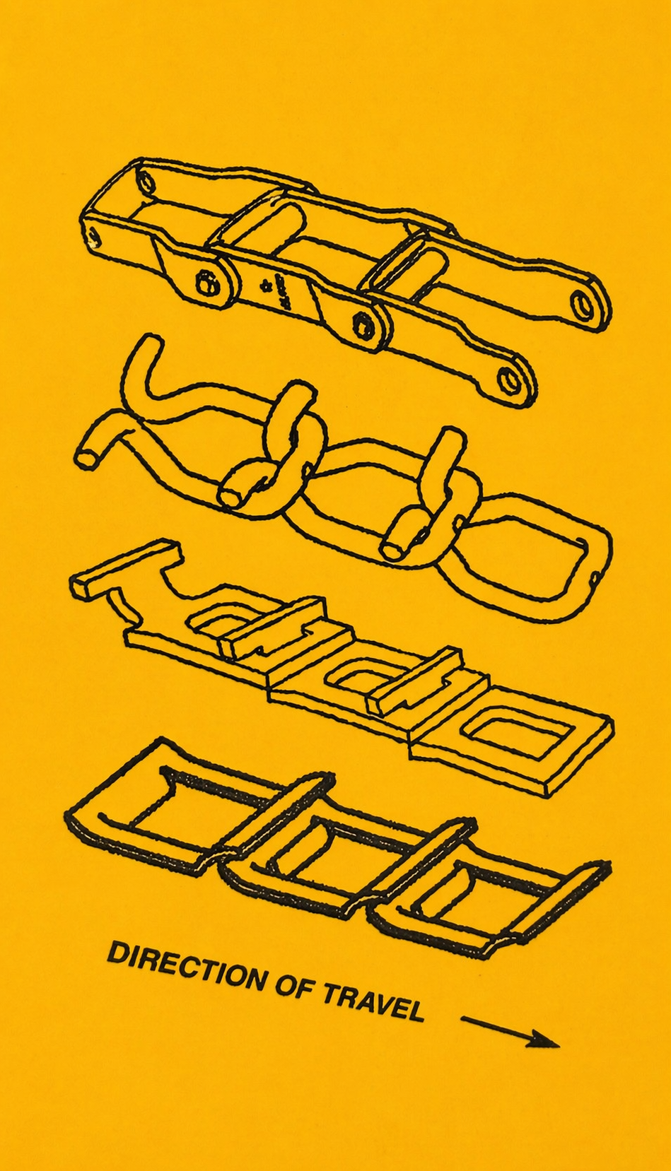 Direction of travel chain image