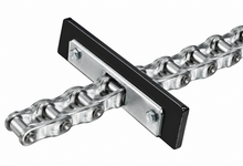 Bunk Feeder Chain - 667H Pintle Chain 10' Coil 9 Rubber Flights USA Made