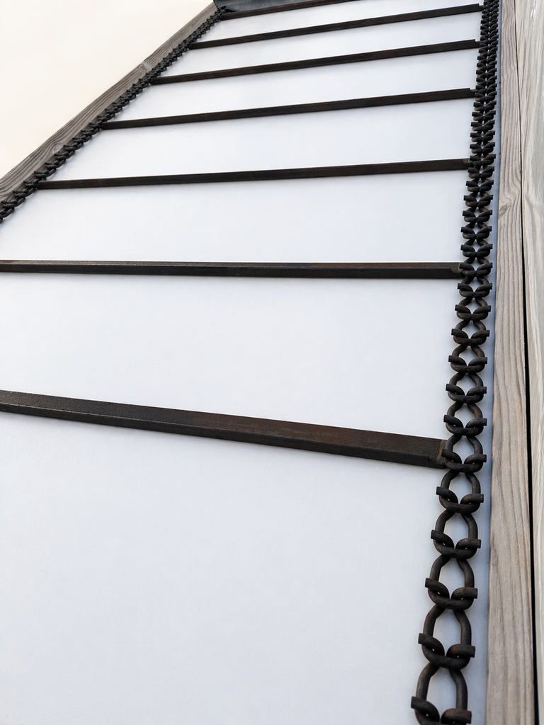 Gehl 1287 Manure Spreader Apron T-Rod Chain USA Made - Farmchains.com