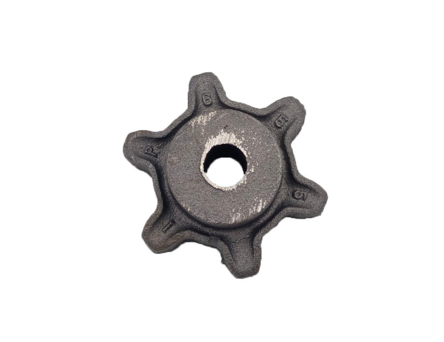 55X6 Cast Iron Sprocket 6 Tooth for 55 Steel Detachable Chain