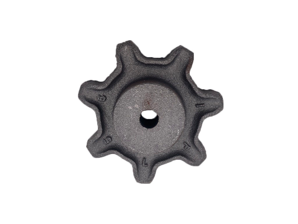 55X7 Cast Iron Sprocket - 7 Tooth for 55 Steel Detachable Chain
