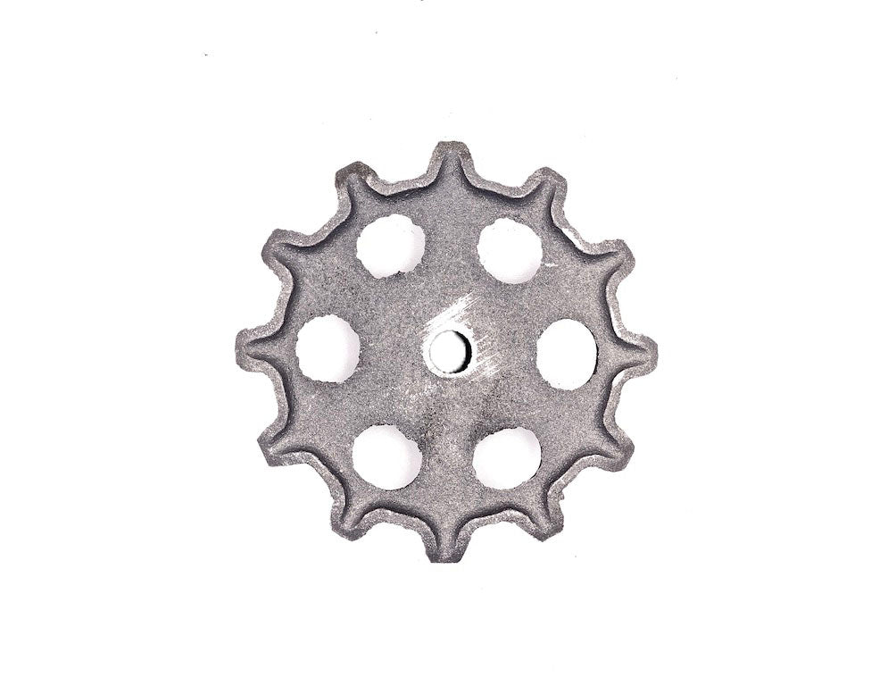 55X12 Cast Iron Sprocket - 12 Tooth for 55 Steel Detachable Chain