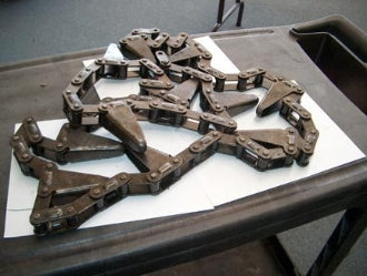 AGCO-Gleaner Gathering Chain | CA550-57-C11E-7 | OEM 573640 | USA Made