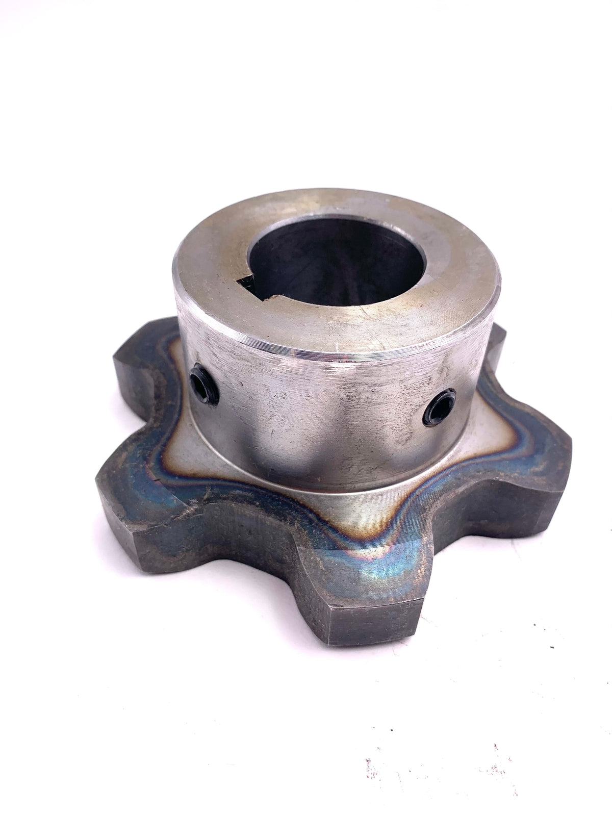 667XB6 Steel Pintle Chain Sprocket - 6 Tooth with 1-1/2" Bore and Keyway