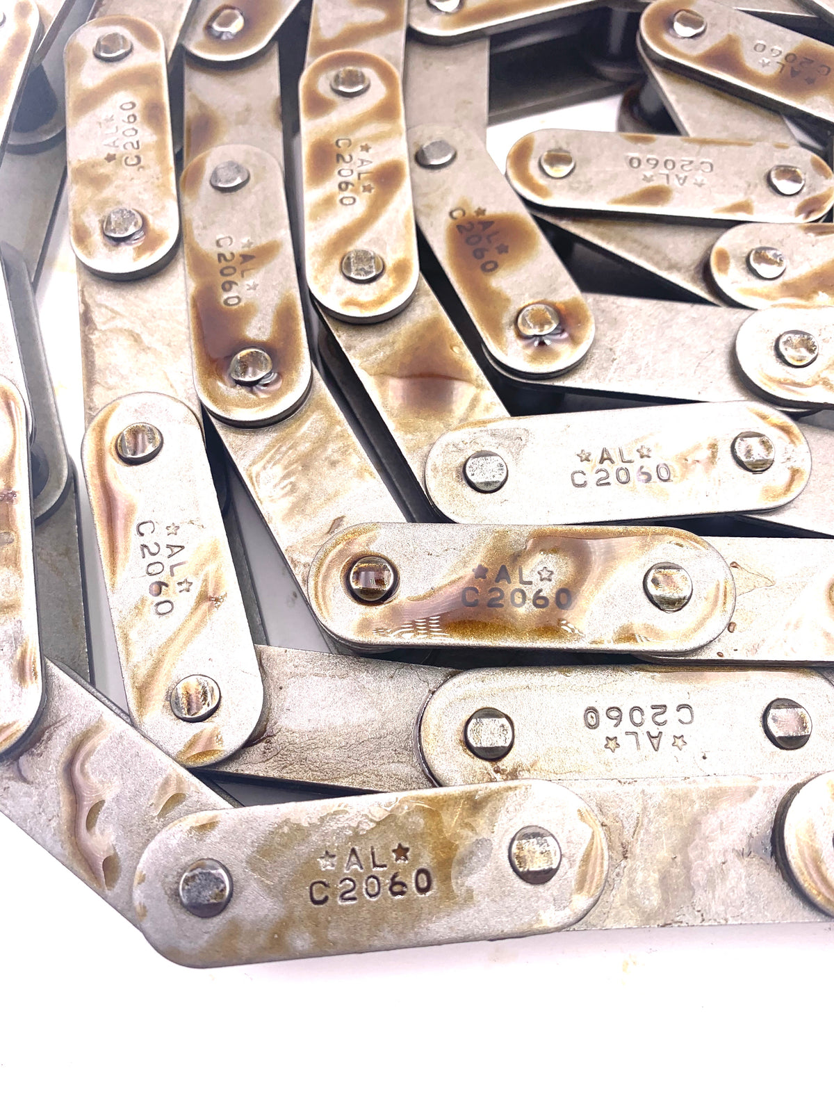 C2060 Double Pitch Conveyor Chain - 10' Coil with Connector Link | ANSI Agricultural Chain
