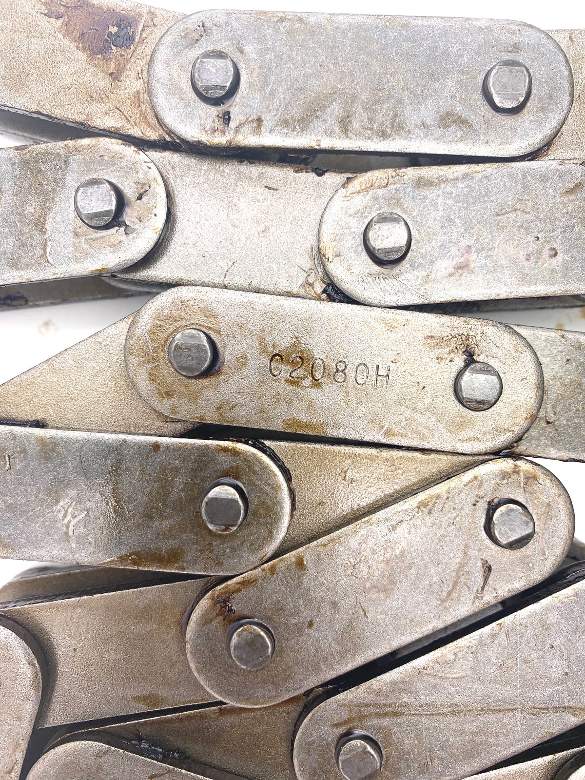 C2080H Double Pitch Conveyor Chain - 10' Coil with Connector Link | ANSI Agricultural Chain